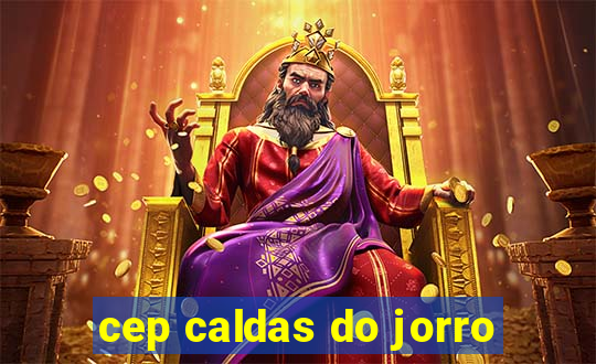 cep caldas do jorro